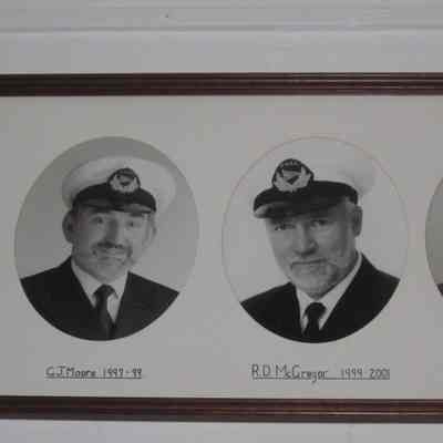 Commodore's Photographs - T.D. Burt, G.J. Moore, R.D. McGregor, A. Farrar