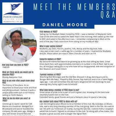 Members Profiles - Daniel Moore