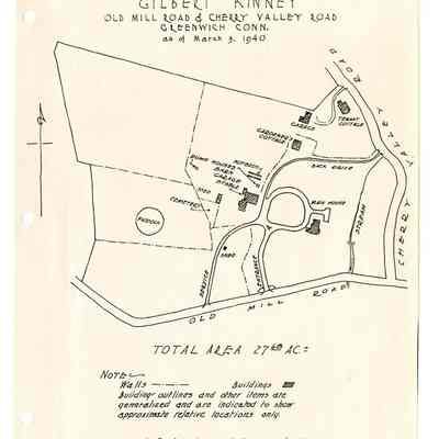 Kinney Property Map Cherry Valley Road