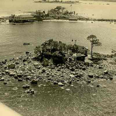 Wee Captain's Island Aerial View Q