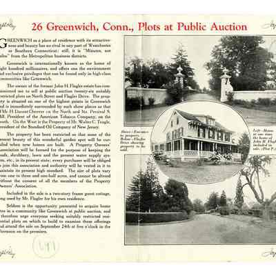 Public Auction Flagler Estate Flagler Drive Back