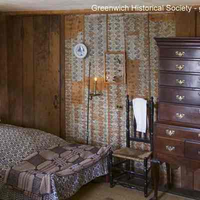 First Floor Bedroom of the Bush-Holley House, partial