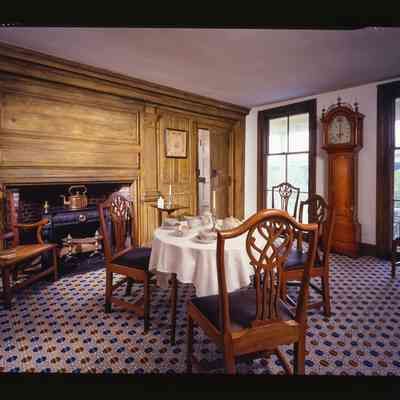 Bush-Holley House Interior Negative L