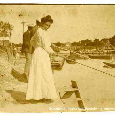 Emma Constant Holley MacRae Fishing