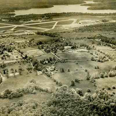 Aerial View of King Street and Westchester County Airport