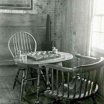 Checkers Game in Bush-Holley House