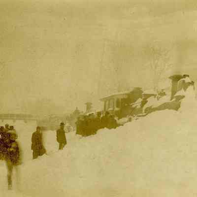 Snowed-in Train C