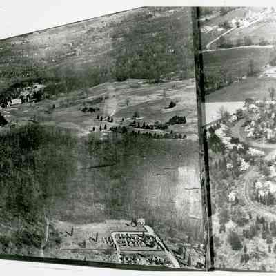 Aerial View of Hebrew Cemetery (Cooke)