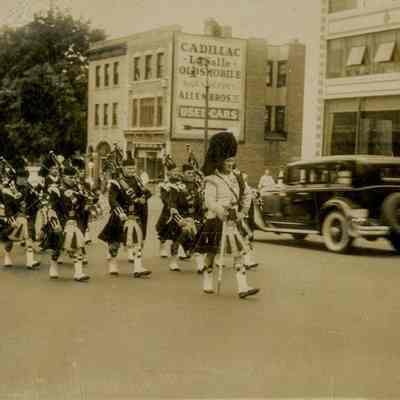 Parading Bagpipers B