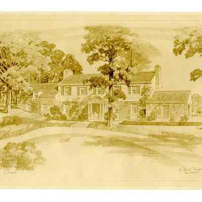 Artist Rendering House at Plot 122 Lake Avenue