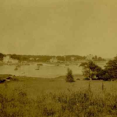 Greenwich Harbor Coast B - Belle Haven toward Rocky Neck Point