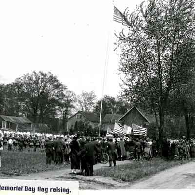 Memorial Day Flag Raising