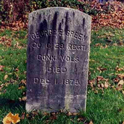 George E. Green Grave