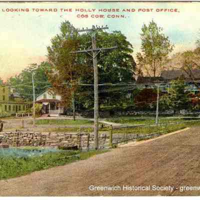 Looking Toward the Holly House and Post Office