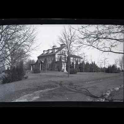 Vanderhoef Residence Clapboard Ridge Road Negative