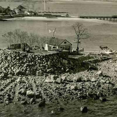 Wee Captain's Island Aerial View S