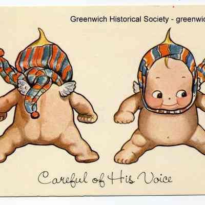 Kewpie Careful of His Voice