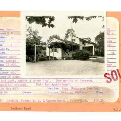 Johnson Property Bedford Road Info Card