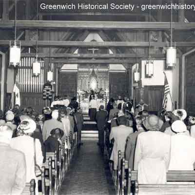 Interior of Old Chapel of St. Paul's Church