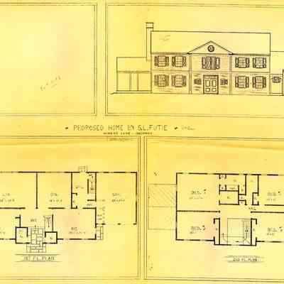 Futie Residence Winding Lane Proposed Plans