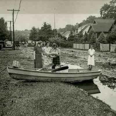 Morgan Avenue after Flood
