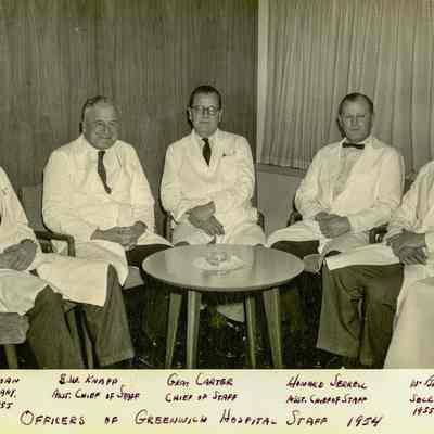 Greenwich Hospital Staff in 1954