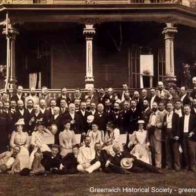 Mendelsohn Glee Club at E. C. Benedict's Home