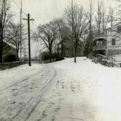 Bush-Holley House in Winter A