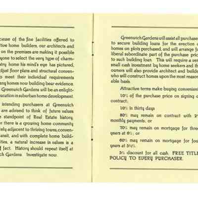 Greenwich Gardens Booklet 4