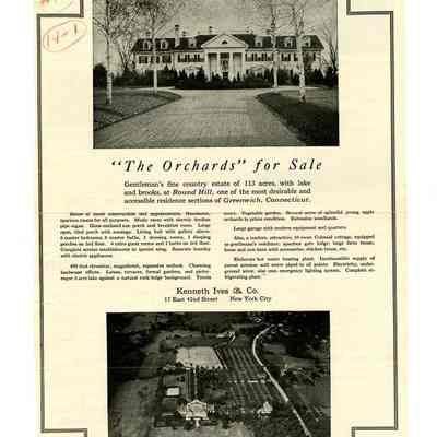 The Orchards Round Hill Road Ad