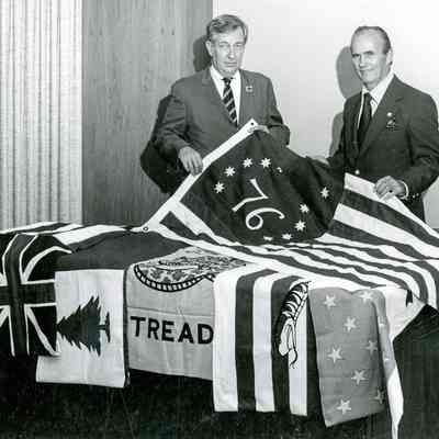 Bicentennial Celebration Flag