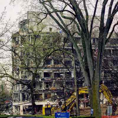 Greenwich Hospital Demolition Q