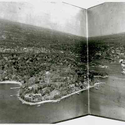Aerial View of Belle Haven and Greenwich Harbor (Cooke)