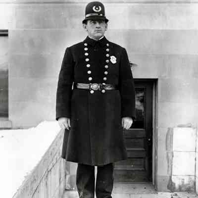 Police Officer Jim Fahey in New Uniform
