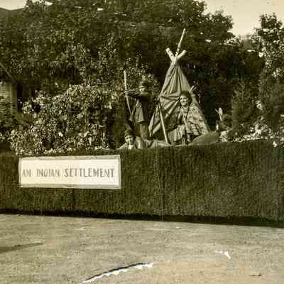 An Indian Settlement Float