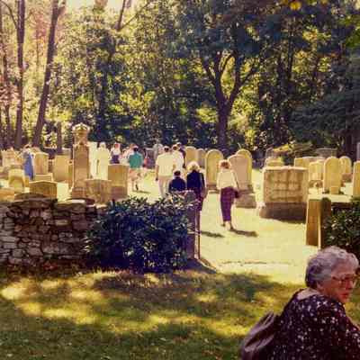 Reverend Chauncey Wilcox Grave Dedication A