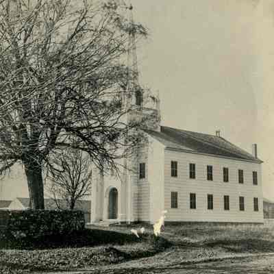 North Greenwich Congregational Church Before Fire