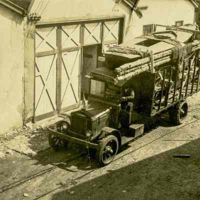 Loading a New England Boat Works Truck