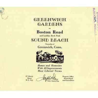 Greenwich Gardens Booklet 5