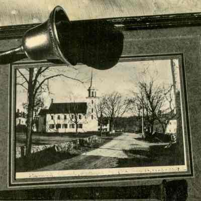 Stanwich Congregational Church Picture with Bell