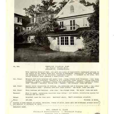 Colonial House Round Hill Road 1