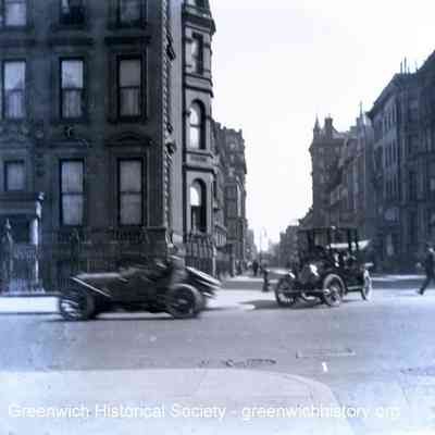 Unidentified Urban Street Scene, likely Europe F
