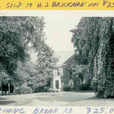 Fleming House Broad Road; Brickman, H.J.