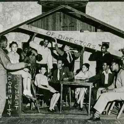 Crispus Attucks Association Members on Stage