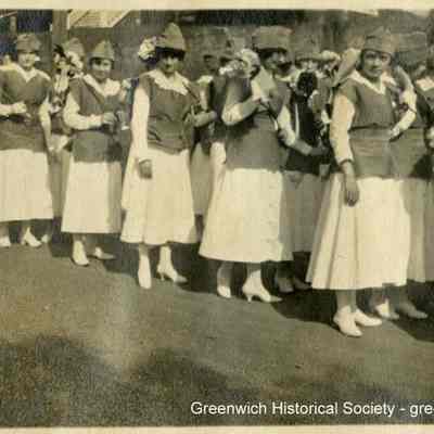 Women in Uniform in Liberty Loan Parade