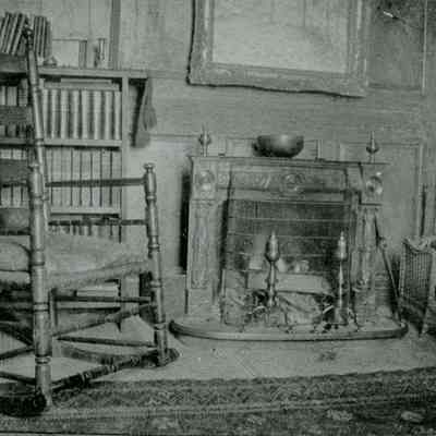 Rocking Chair by Fire