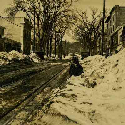 Man in a Snowbank