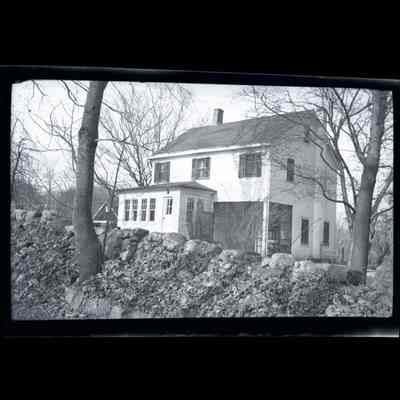 Stevens Residence Clapboard Ridge Road Negative