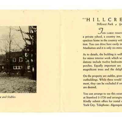 Hillcrest Manor Booklet 2
