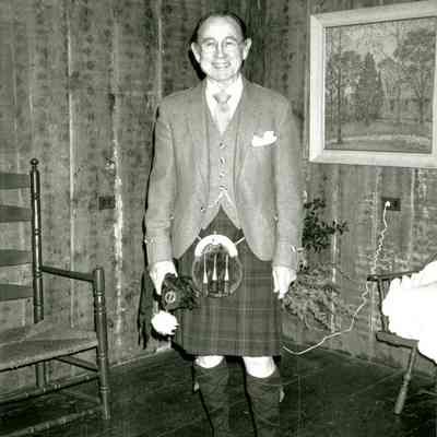 David Shaw in Kilt